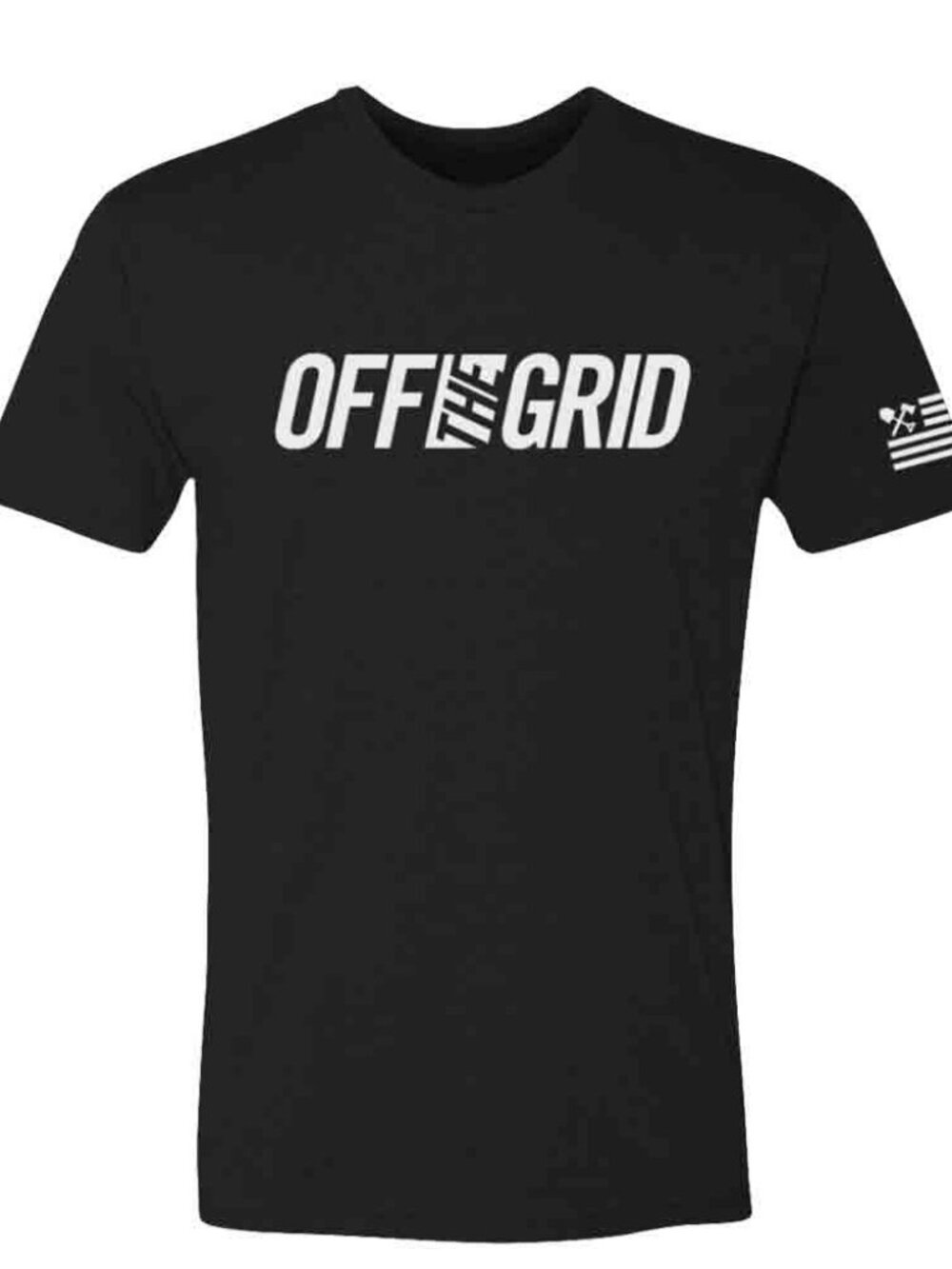 Off The Grid Surplus Off The Grid Solid Logo S/S Tee Shirt - Black
